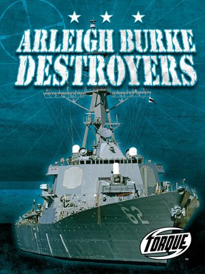 cover image of Arleigh Burke Destroyers
